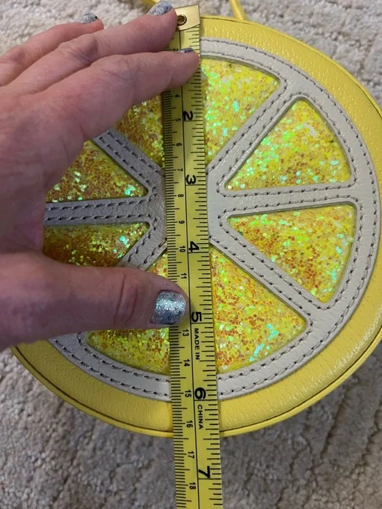 Kate Spade New York Lemon Drop Wicker Crossbody Bag - Picture 7 of 8